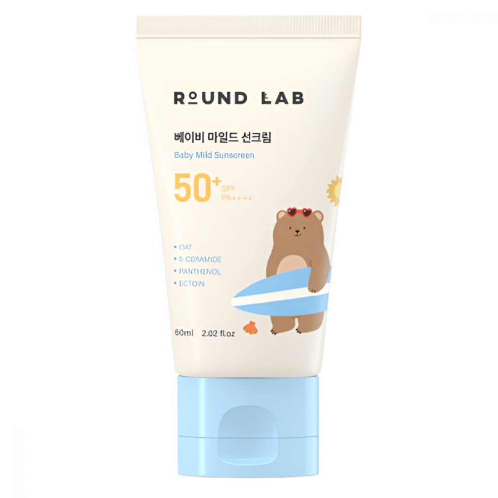Детский солнцезащитный крем Baby Mild Sunscreen SPF50+ PA+++, 60 мл
