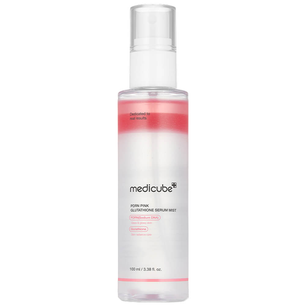 Сыворотка-мист для сияния кожи с ПДРН medicube PDRN Pink Glutathione Serum Mist
