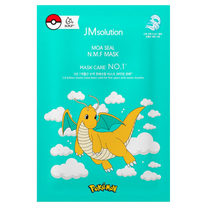 Тканевая маска с комплексом N.M.F для обезвоженной кожи JMsolution Moa Seal N.M.F Mask 30мл