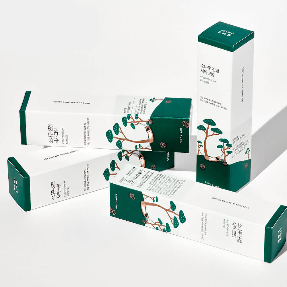 Крем с экстрактами сосны и центеллы для проблемной кожи Round Lab Pine Calming Cica Cream 50мл