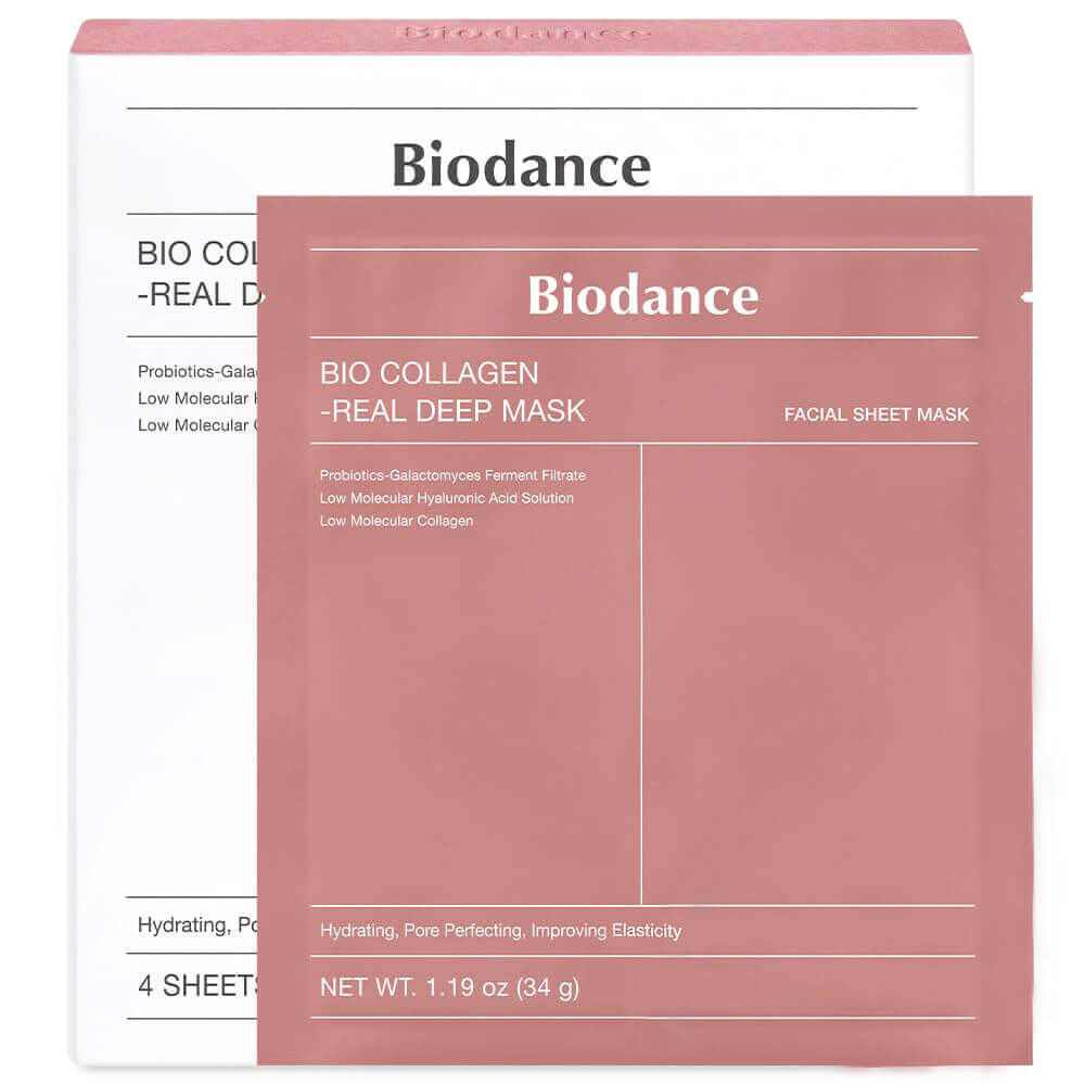 Ночная гидрогелевая маска с коллагеном для эластичности кожи Biodance Bio-Collagen Real Deep Mask